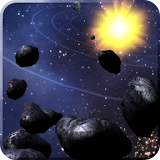 Asteroid Belt Live Wallpaper icon