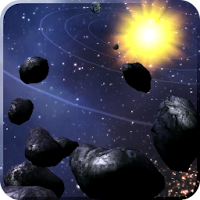 Asteroid Belt Live Wallpaper