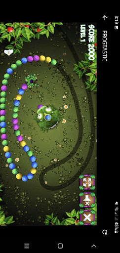Android application Zumba FROG Games screenshort