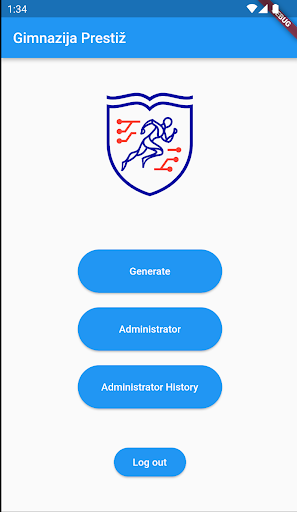 Android application Gimnazija Prestiž screenshort