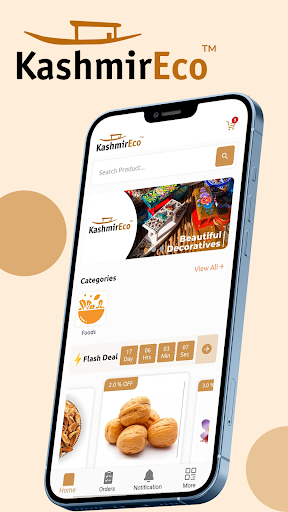 Android application KashmirEco screenshort