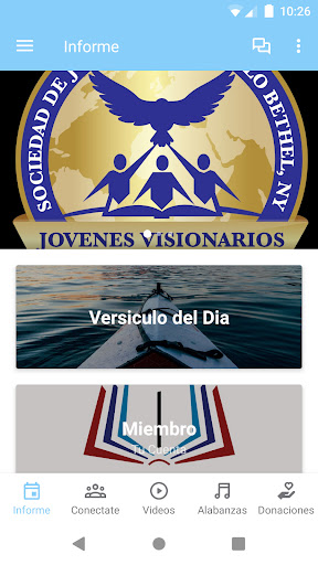 Android application Templo Bethel screenshort