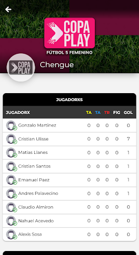 COPA PLAY Screen 2