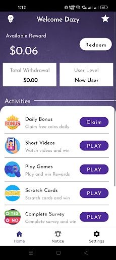 CASH24 Screen 2