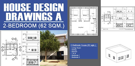 Android application Drawings for 2 Bedroom House A screenshort
