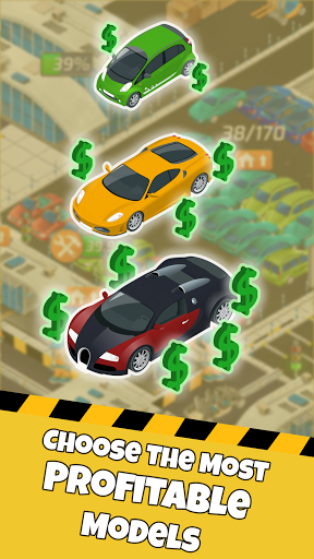 Pabrik Mobil Idle: Pembuat Mobil, Tycoon Games 2021🚓