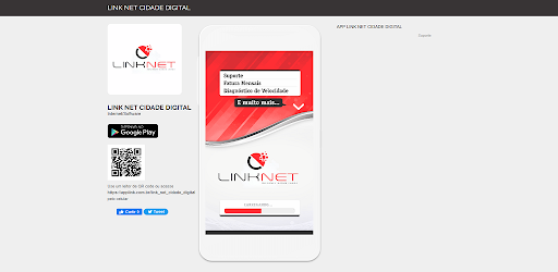 Android application LINK NET CIDADE DIGITAL screenshort