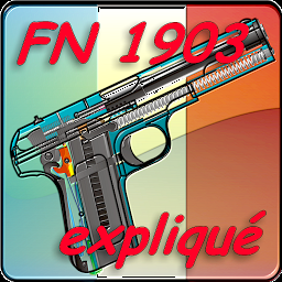 የአዶ ምስል Pistolet FN 1903 expliqué
