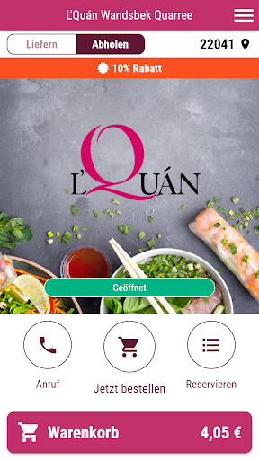 Android application L'Quán Wandsbek Quarree screenshort