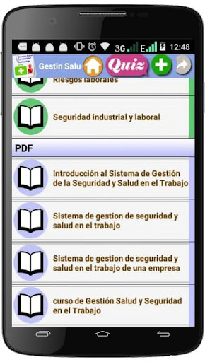 GESTIÓN SALUD Y SEGURIDAD EN E Screen 3