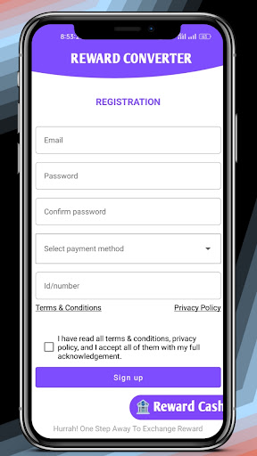 Rewards To Cash Converter Screen 3