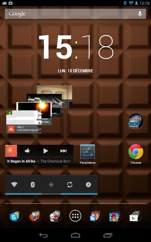 Android application Classy Live Wallpaper screenshot