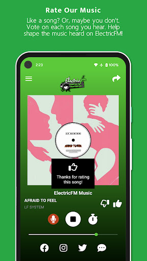 ElectricFM - EDM Dance Radio Screen 3