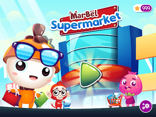 Screenshot of Marbel Supermarket Kids Games