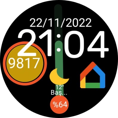 SEOR | Gcolors WearOS Screen 3
