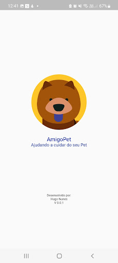Android application AmigoPet: informações e vacina screenshort