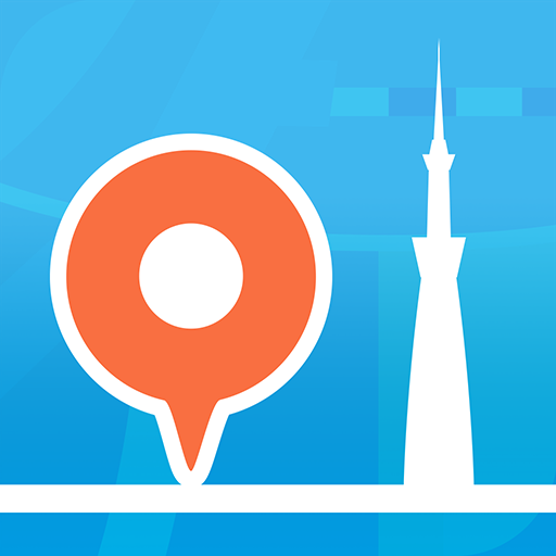行き方案内 地図・徒歩ナビ・乗り換え案内アプリ（無料） -   Icon