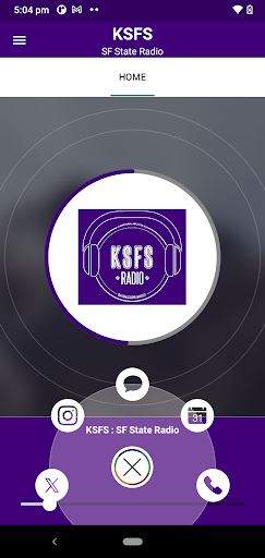 KSFS—SF State Radio Screen 2