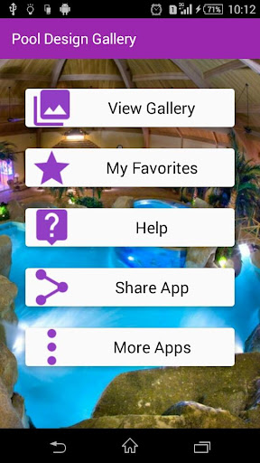 Android application Pool Designs Gallery screenshort