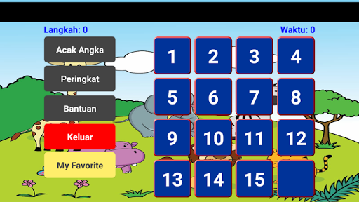 Android application Game Acak Angka screenshort