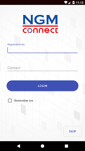 Android application NGM Connect screenshort
