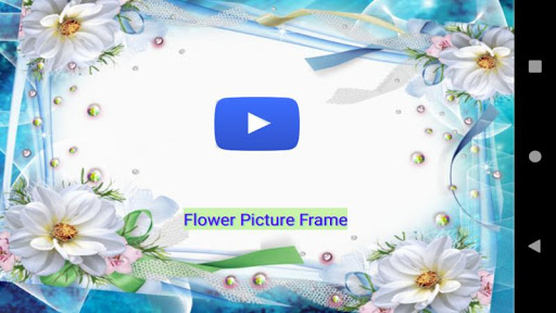 Android application Flower pictures frame screenshort