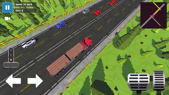 Angry Truck 3D Mini Simulator MOD APK (Unlimited Money) Download 3