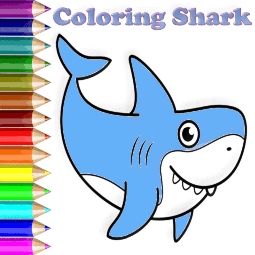 Shark Coloring logo