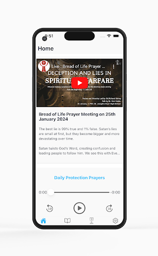 Android application Bread of Life screenshort