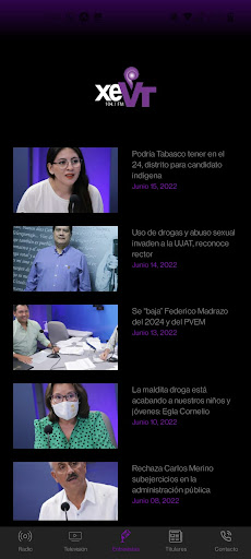 Xevt telereportaje Screen 2