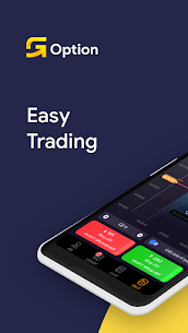 G option – Mobile Trading App 1