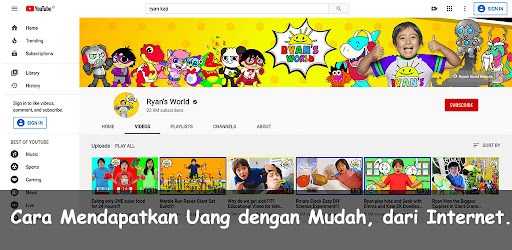 Cara Dapat Uang dari Internet