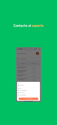 Android application DashboardAnimalFood screenshort