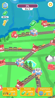 Train Empire: Connect Railroad - Screenshot 4