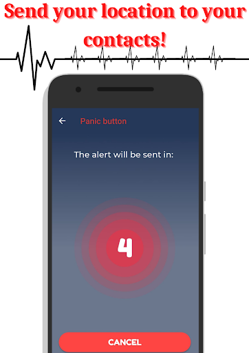 Panic button | SOS Safety App Screen 2