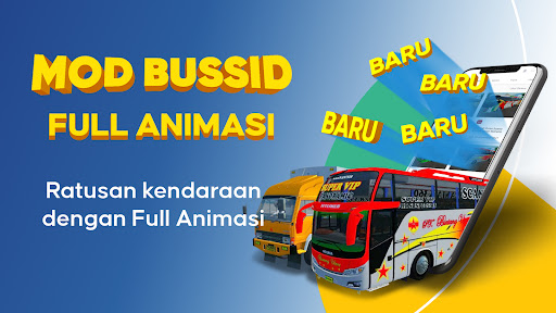 Android application MOD BUSSID Full Animasi screenshort