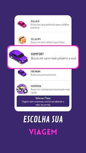 Android application Veg Mobilidade screenshort