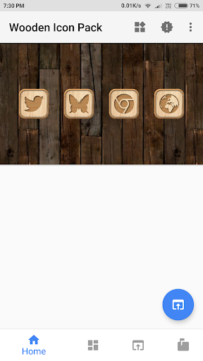 New Wooden Theme HD Icon Pack