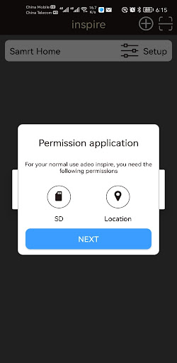 Android application adeo inspire screenshort