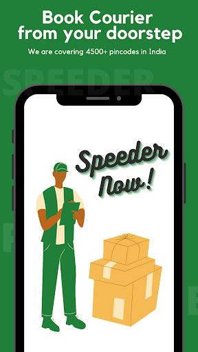 Android application Speeder : Courier Delivery App screenshort