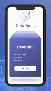 Sudoku Lite — ซูโดกุคลาสสิก