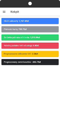 Android application Natviol screenshort