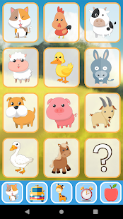 Farm animals for toddler Babies card Animal sounds MOD APK (Premium/Unlocked) screenshots 1