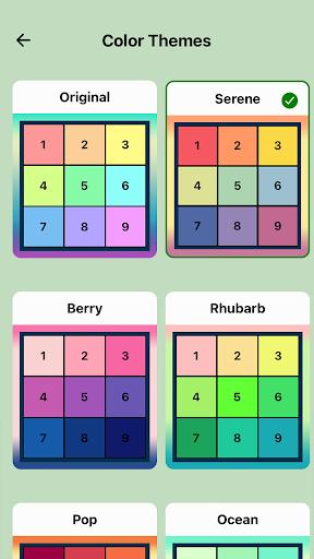 Screenshot of Color Sudoku Pro