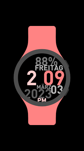 Huge German Watch Face screenshot 4
