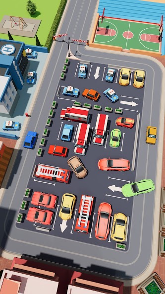 Roads Jam: Manage Parking lot 2.9 APK + Мод (Unlimited money) за Android