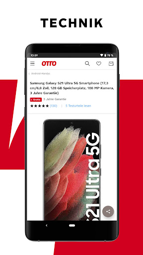 OTTO - Shopping fu00fcr Elektronik, Mu00f6bel & Mode apktram screenshots 5