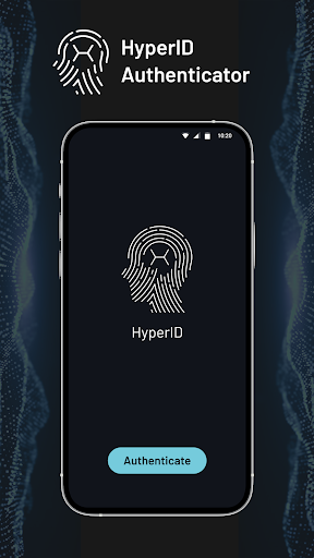 Android application HyperID Authenticator screenshort