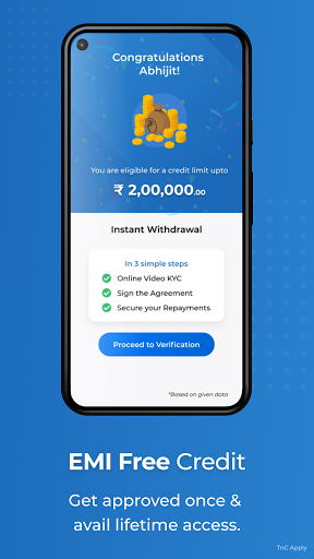 FlexPay: Personal Loan App Screen 2
