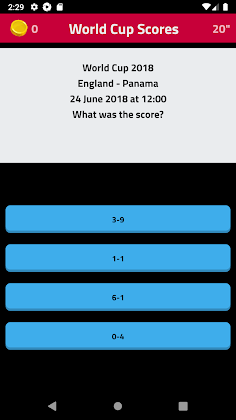 World Cup Scores Soccer Quiz - Screenshot 2